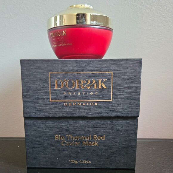 D'OR 24K BIO THERMAL RED CAVIAR MASK - 4.25 fl oz \ 125 g - BRAND NEW - SEALED - Picture 1 of 4